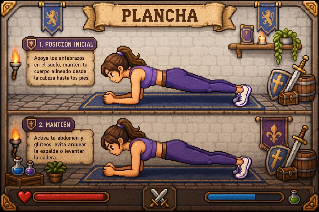 Plancha Abdominal